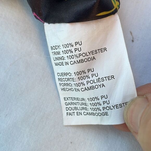 Betsey Johnson Gold Chain Strap Shoulder Bag Purse Crossbody - Picture 13 of 13